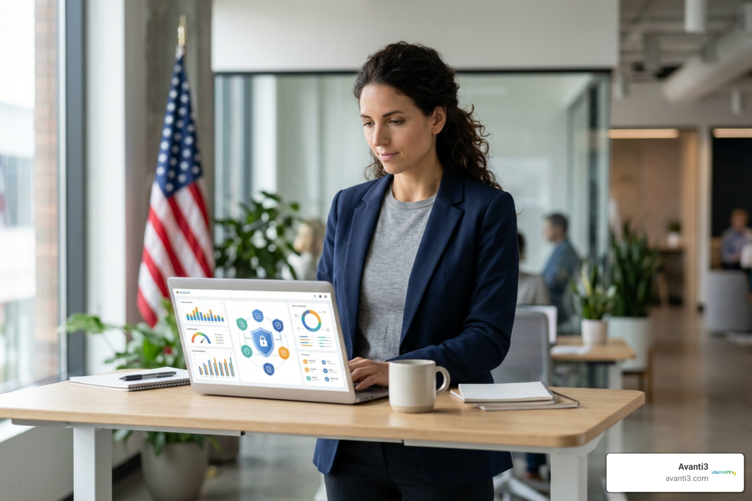 a marketer managing AI governance and privacy protocols