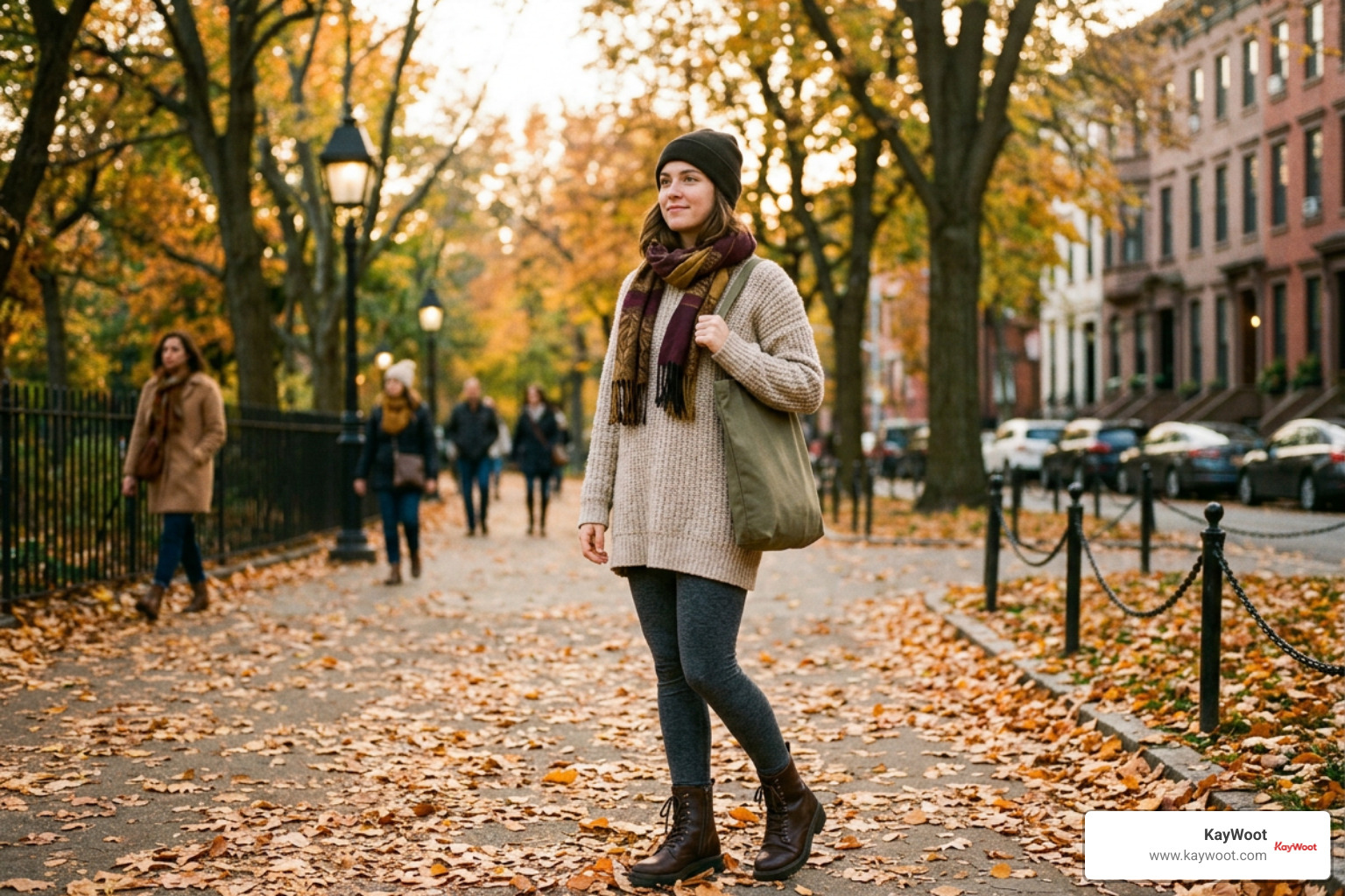 layered fall street style with tunic sweater and lug boots layered fall street style with tunic sweater and lug boots