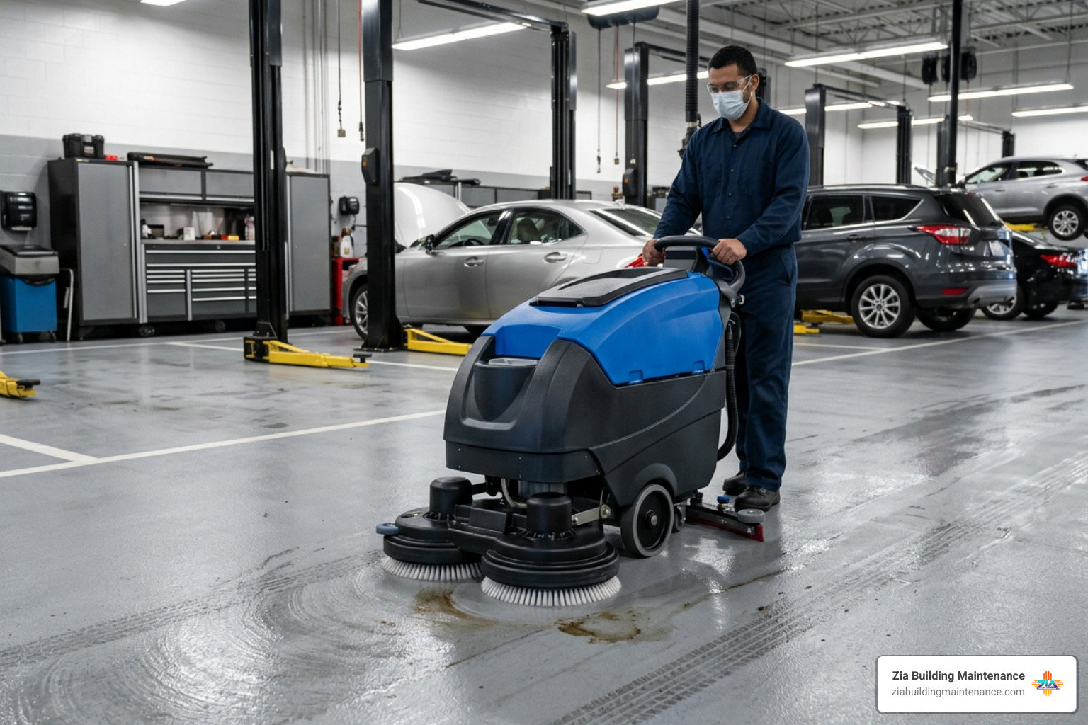commercial floor scrubber cleaning epoxy service bay floor commercial floor scrubber cleaning epoxy service bay floor