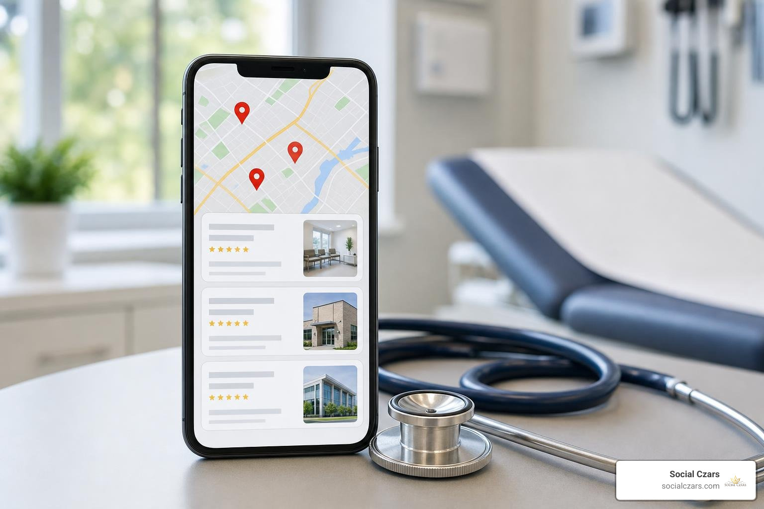 local map pack rankings for medical practices