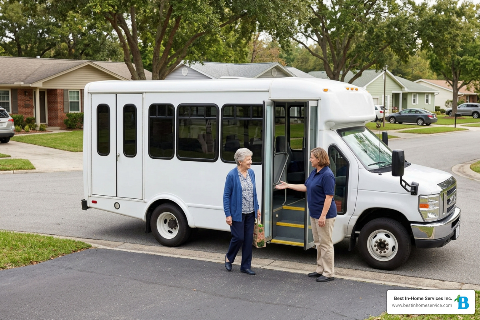 Dial-A-Ride senior transport vehicle