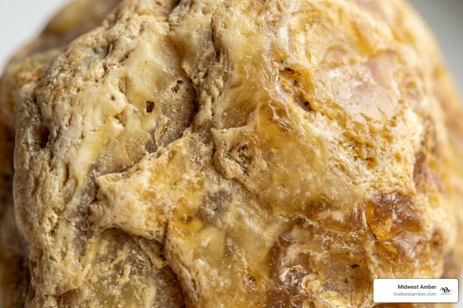 Natural Baltic amber surface texture showing opaque cream and golden tones Natural Baltic amber surface texture showing opaque cream and golden tones