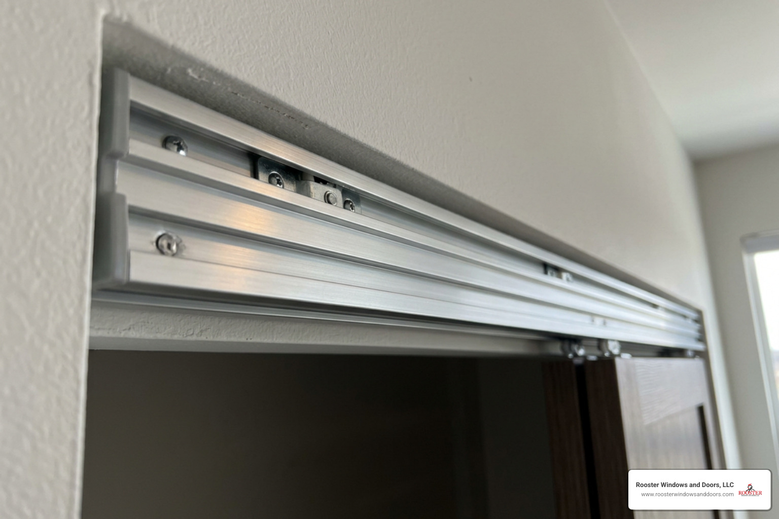 3-track aluminum rail hardware