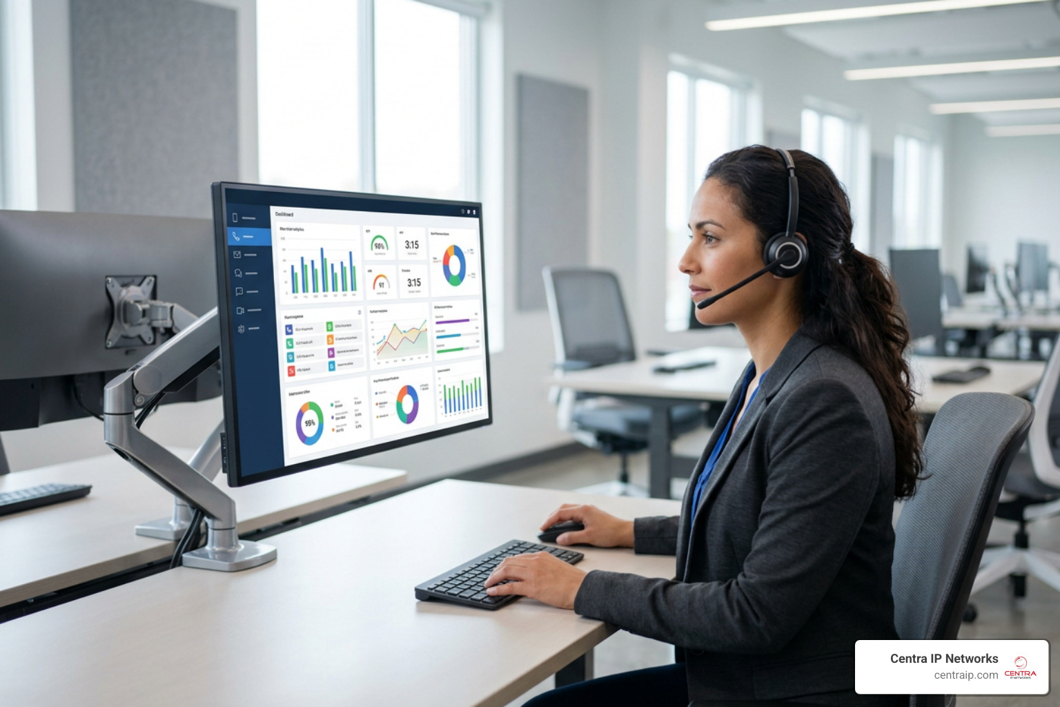 Omnichannel call center routing and real-time performance analytics dashboard Omnichannel call center routing and real-time performance analytics dashboard