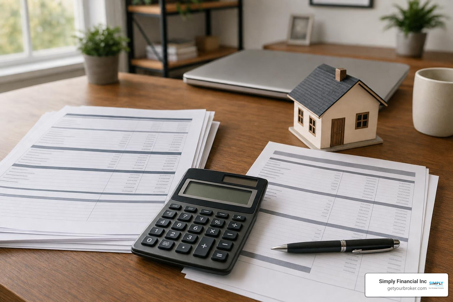 Breakdown of closing costs and funding fee expenses