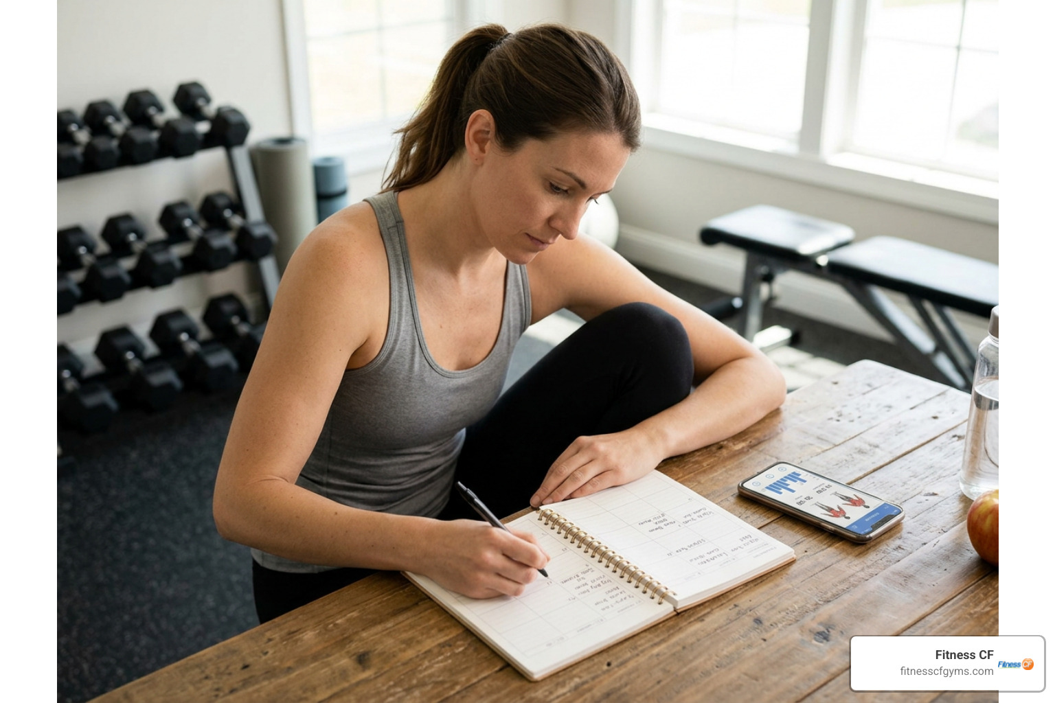 Exercise schedule planning and training log review Exercise schedule planning and training log review