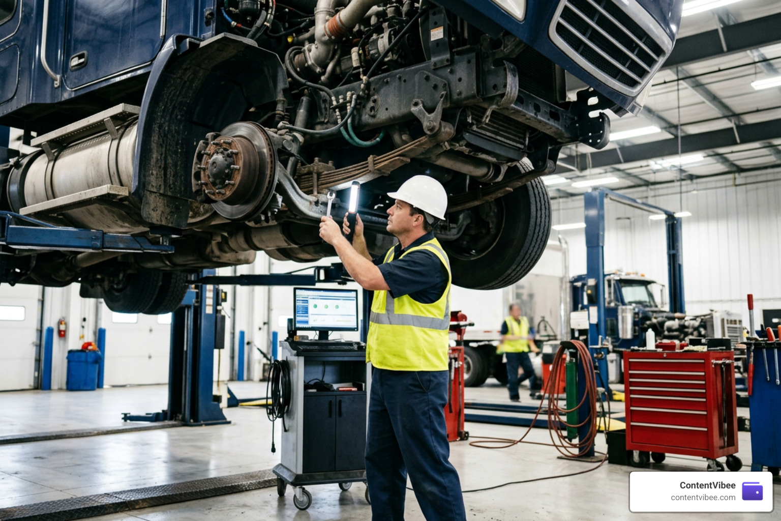 commercial fleet maintenance inspection