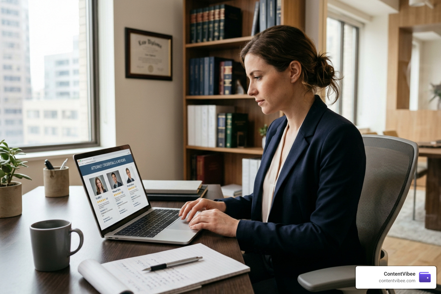 Checking attorney credentials on legal rating review platforms