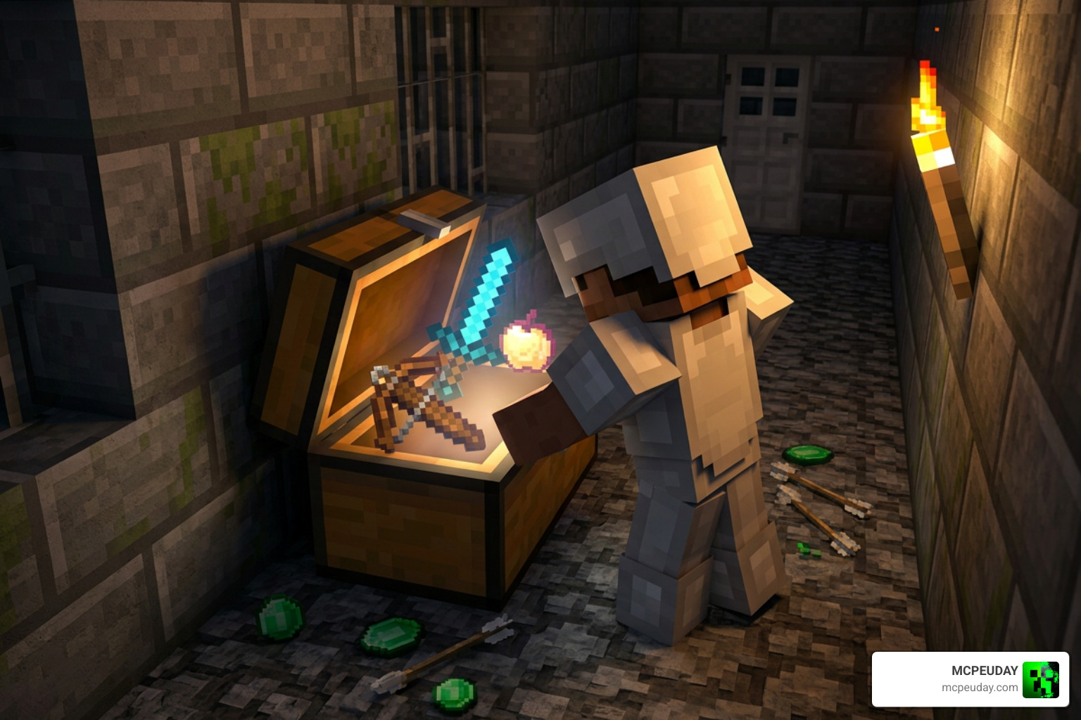 Novel weapons armor drops in Bedrock Novel weapons armor drops in Bedrock