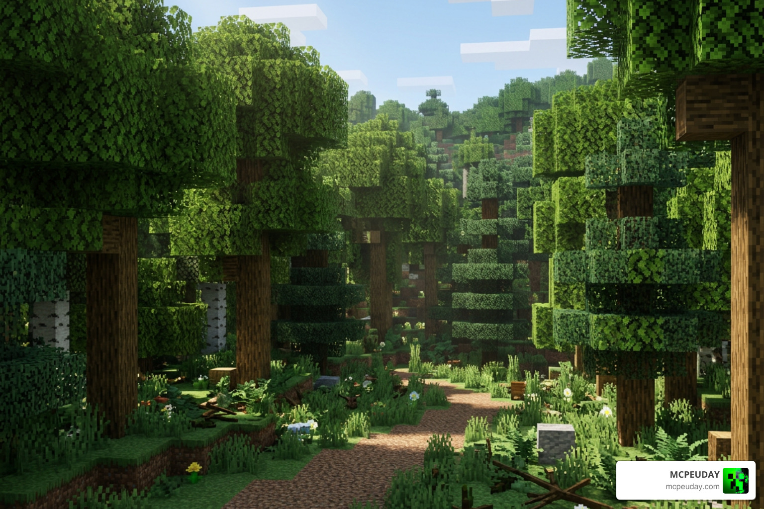 Better Waving Leaves Addon for Minecraft PE/Bedrock Better Waving Leaves Addon for Minecraft PE/Bedrock