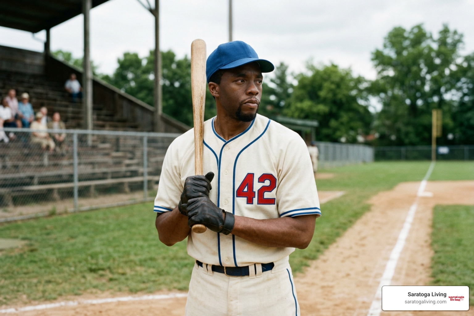 Chadwick Boseman in 42 Chadwick Boseman in 42