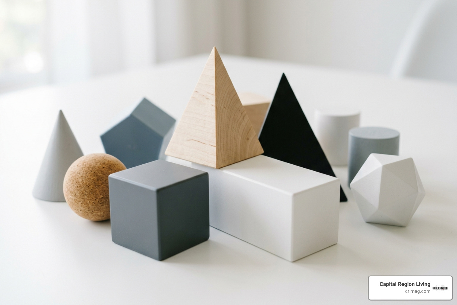 3D geometric shapes and polyhedra
