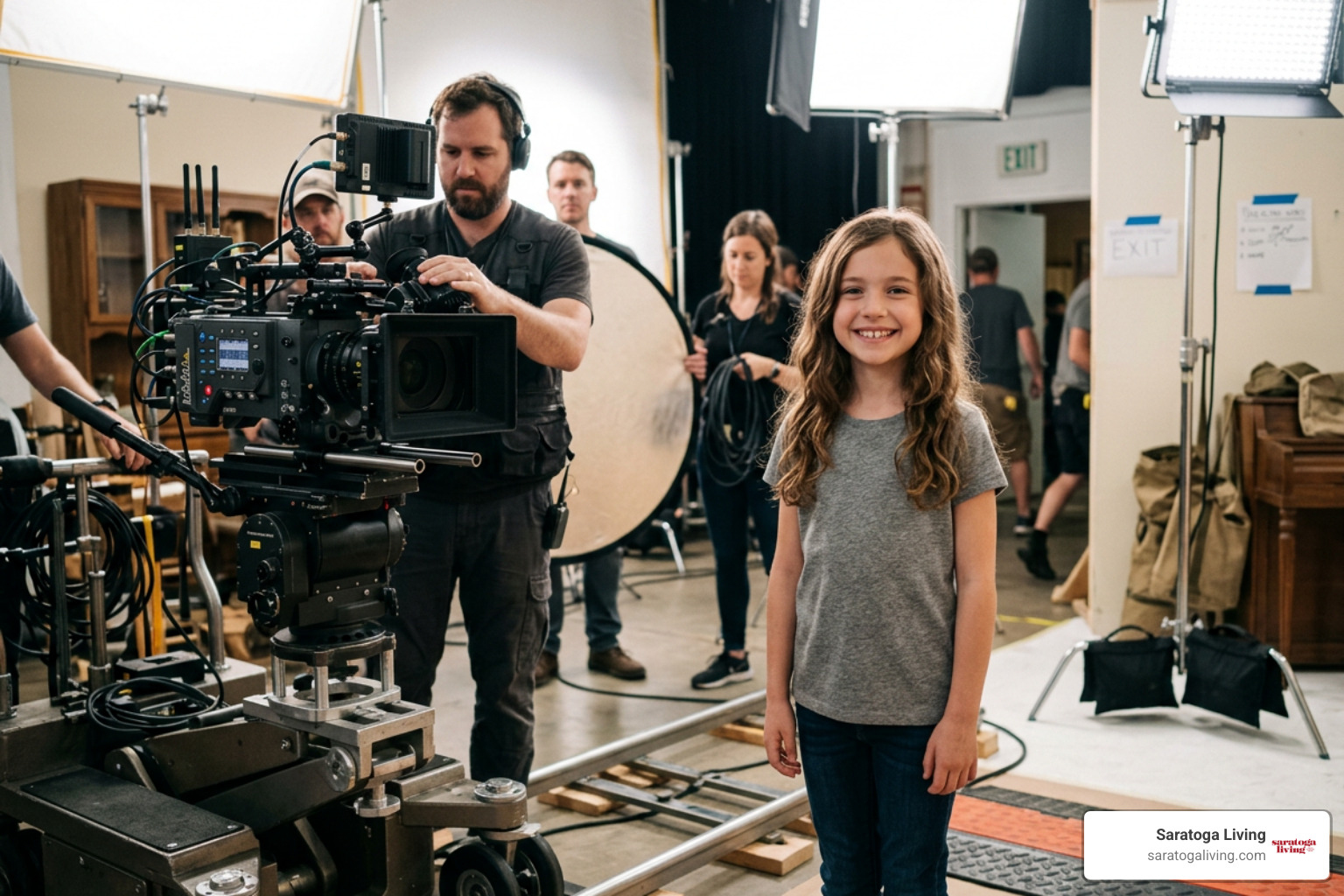 Sadie Sandler as a child actor in an early Happy Madison film cameo Sadie Sandler as a child actor in an early Happy Madison film cameo