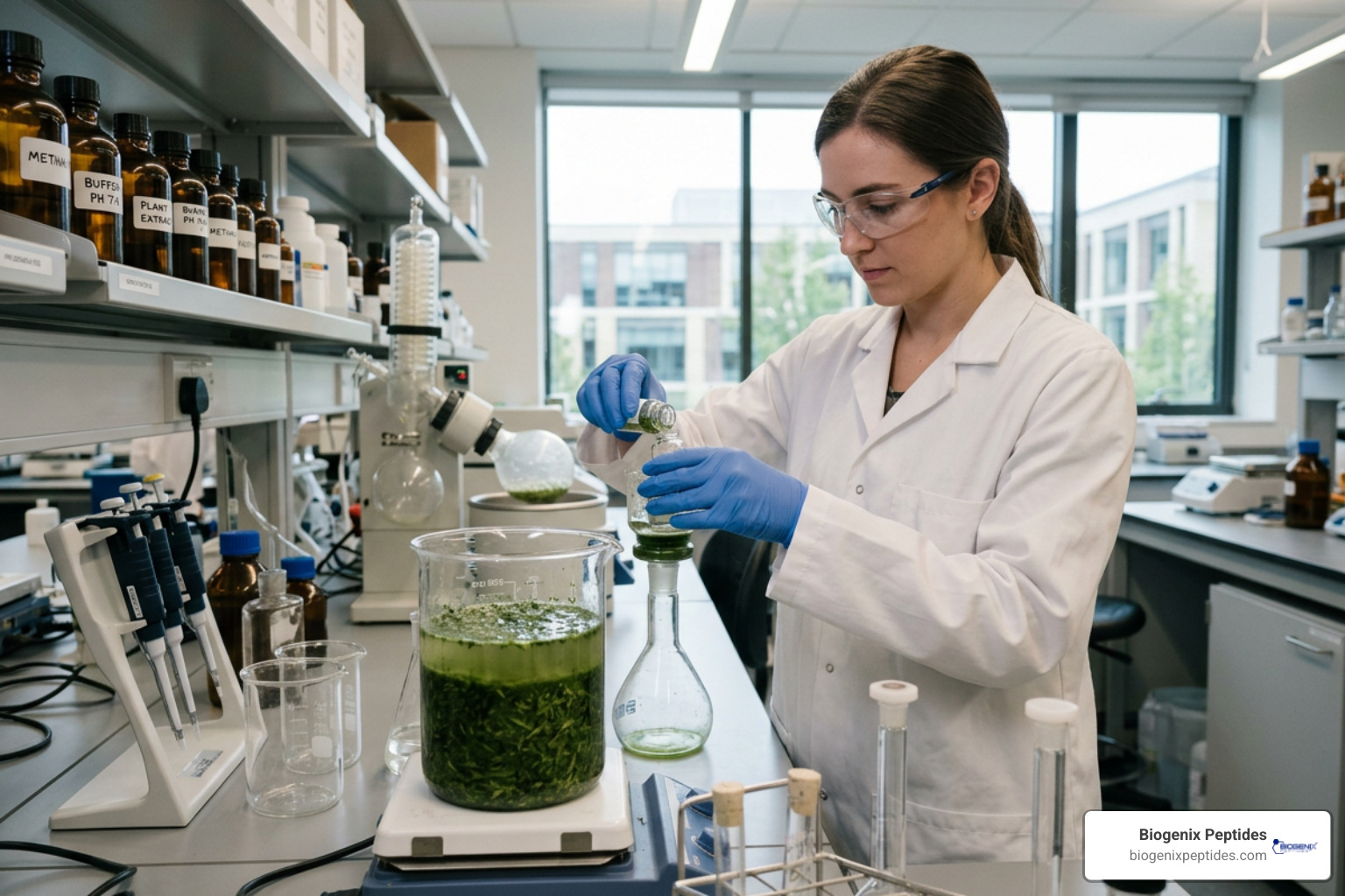 Natural food-derived plant peptide extraction Natural food-derived plant peptide extraction