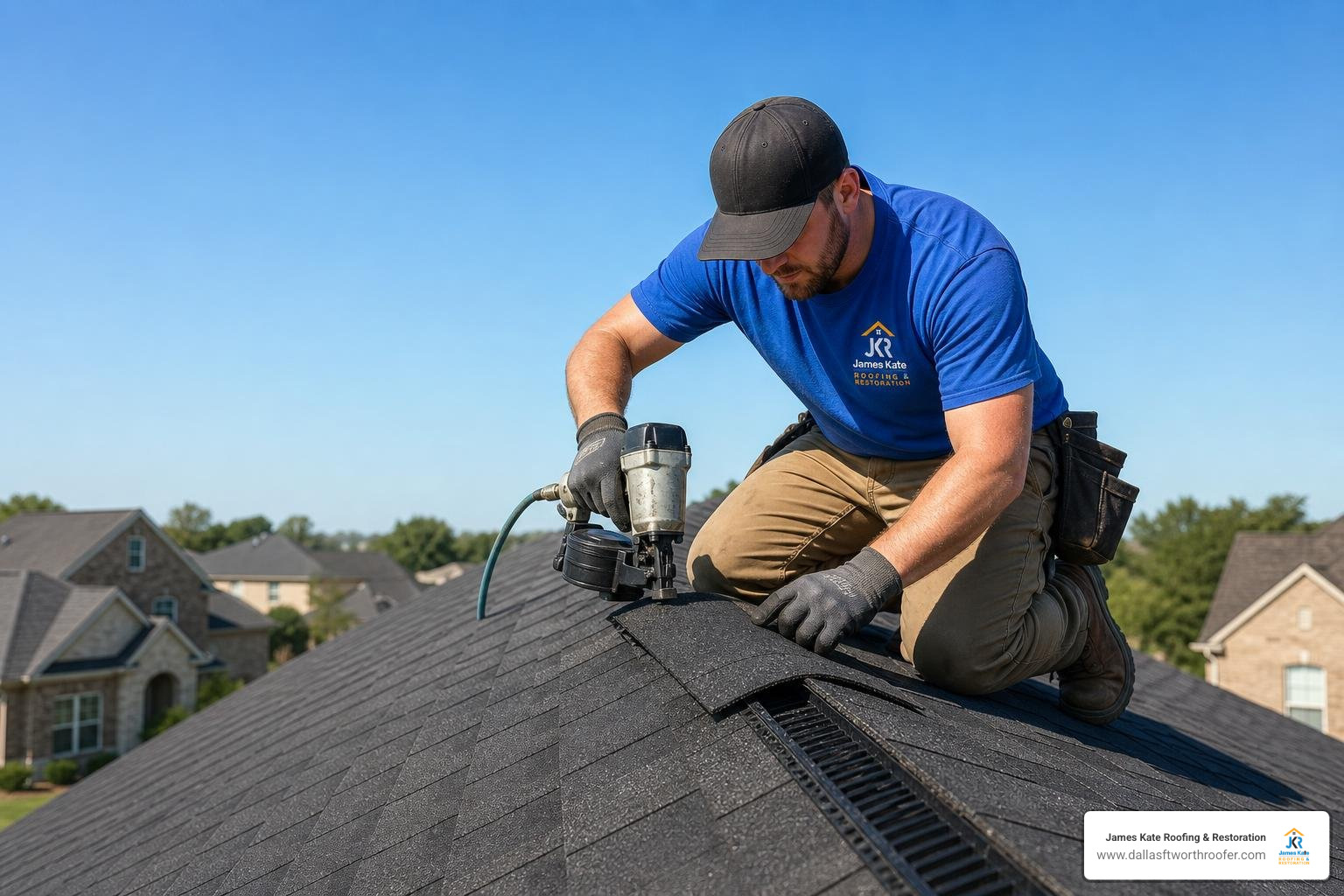 installing ridge cap shingles and vent flashing on roof peak installing ridge cap shingles and vent flashing on roof peak
