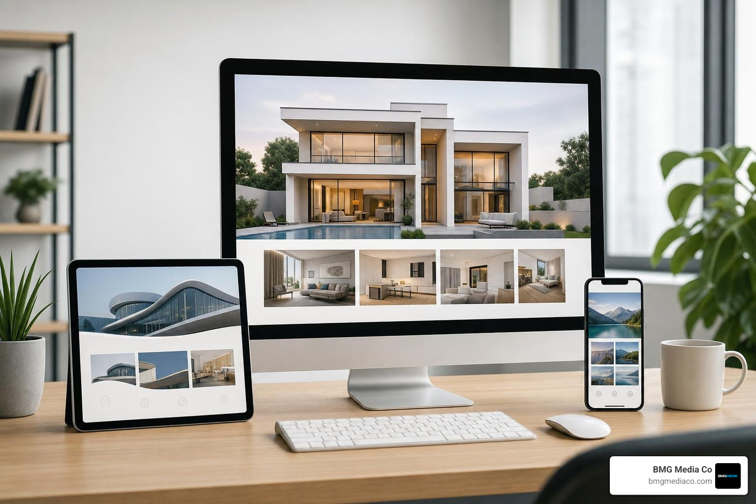 Showcase of custom WordPress web builds by BMG Media Co. Showcase of custom WordPress web builds by BMG Media Co.