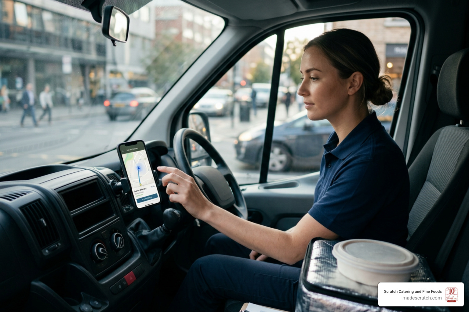 mobile food ordering and real-time tracking mobile food ordering and real-time tracking