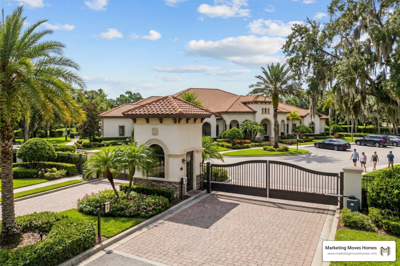 Gated community clubhouse in Windermere