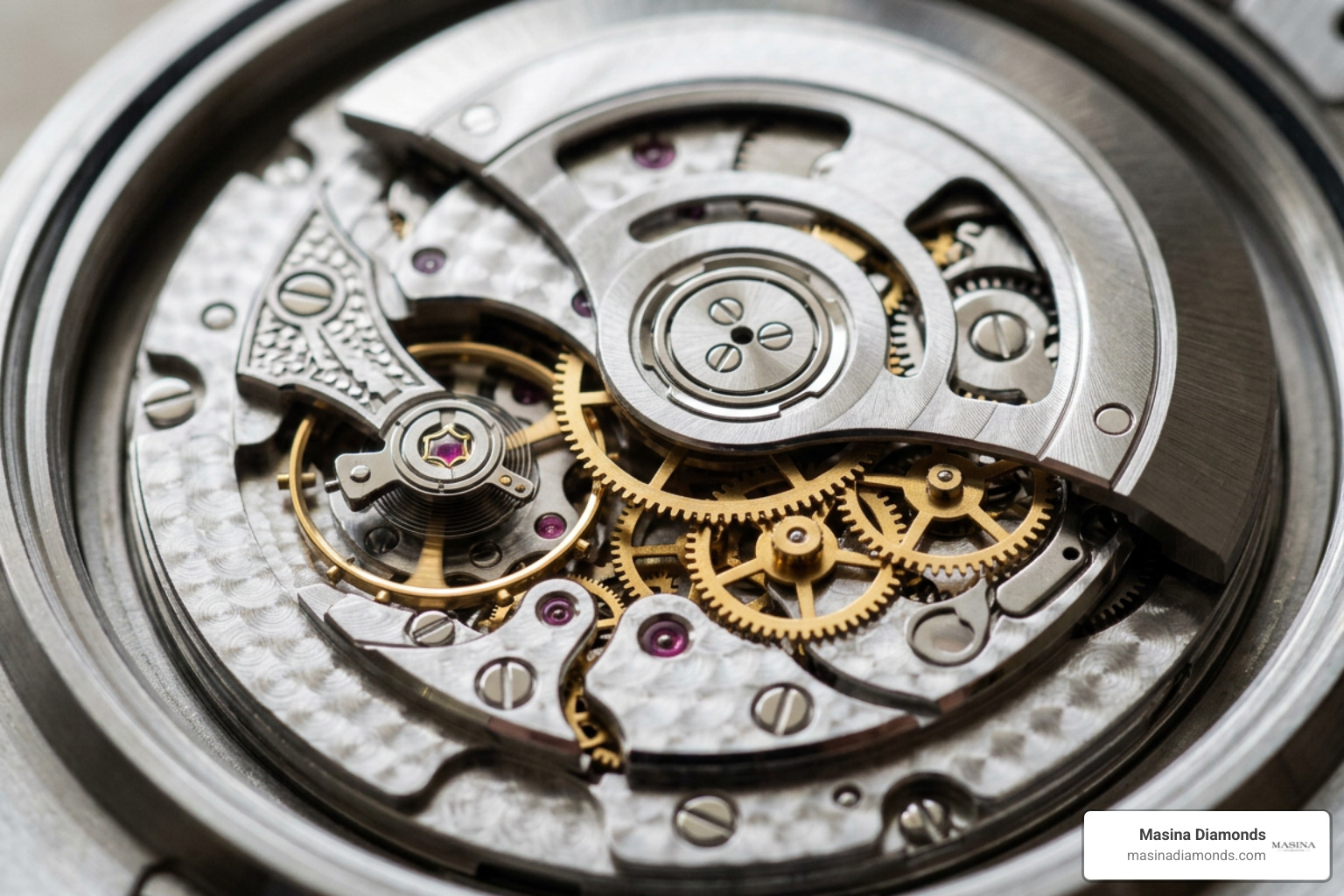 High-precision self-winding mechanical movement craftsmanship
