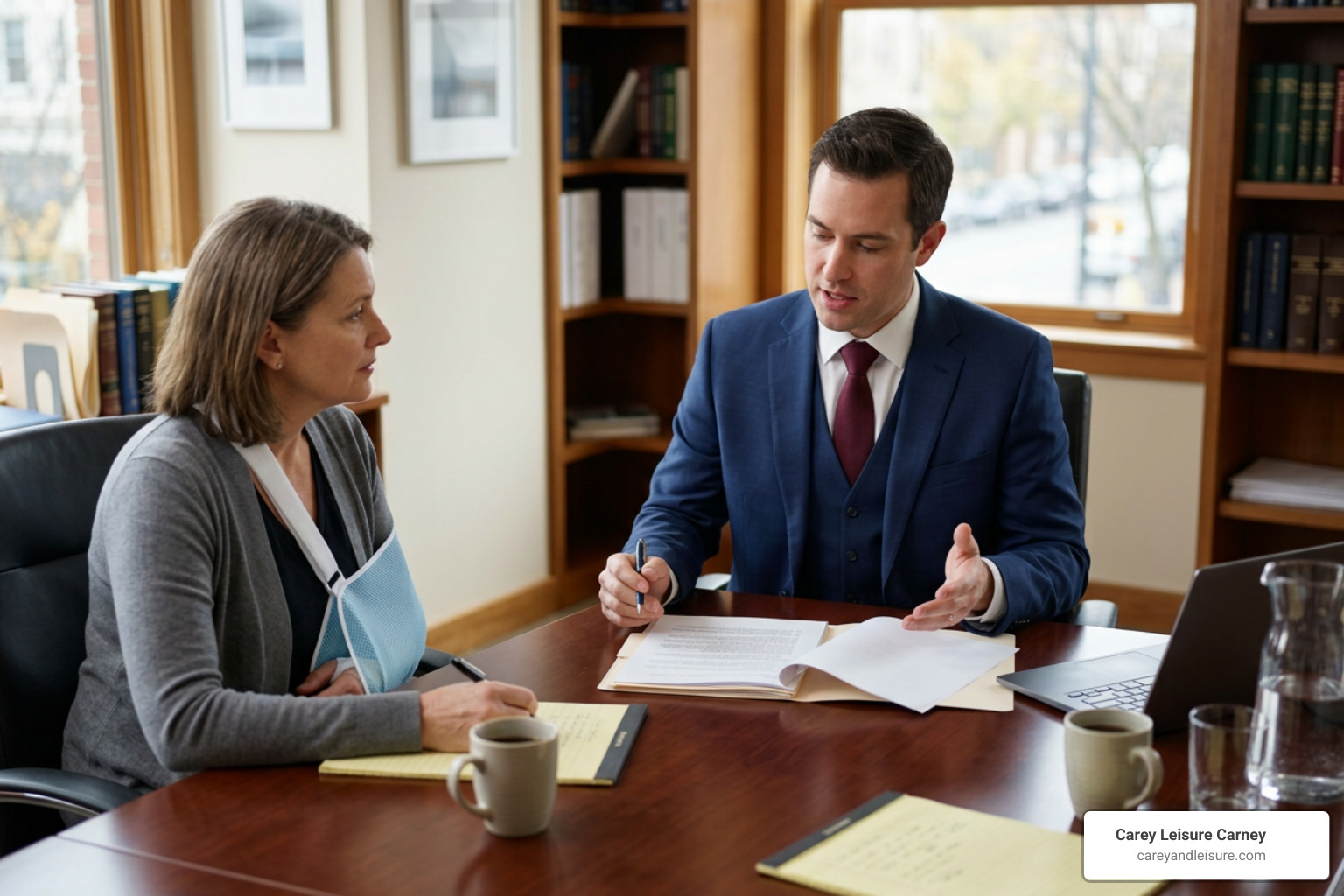 Initial legal consultation meeting