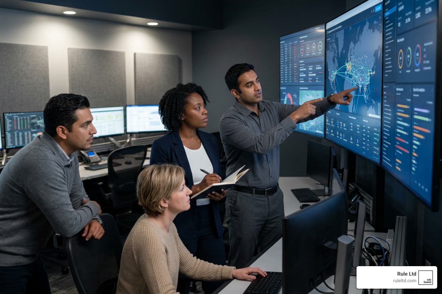 Supply chain risk analytics and human analyst review interface