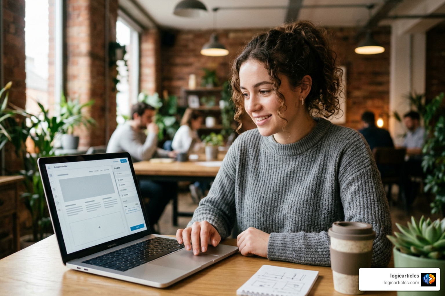 AI website builder interface AI website builder interface