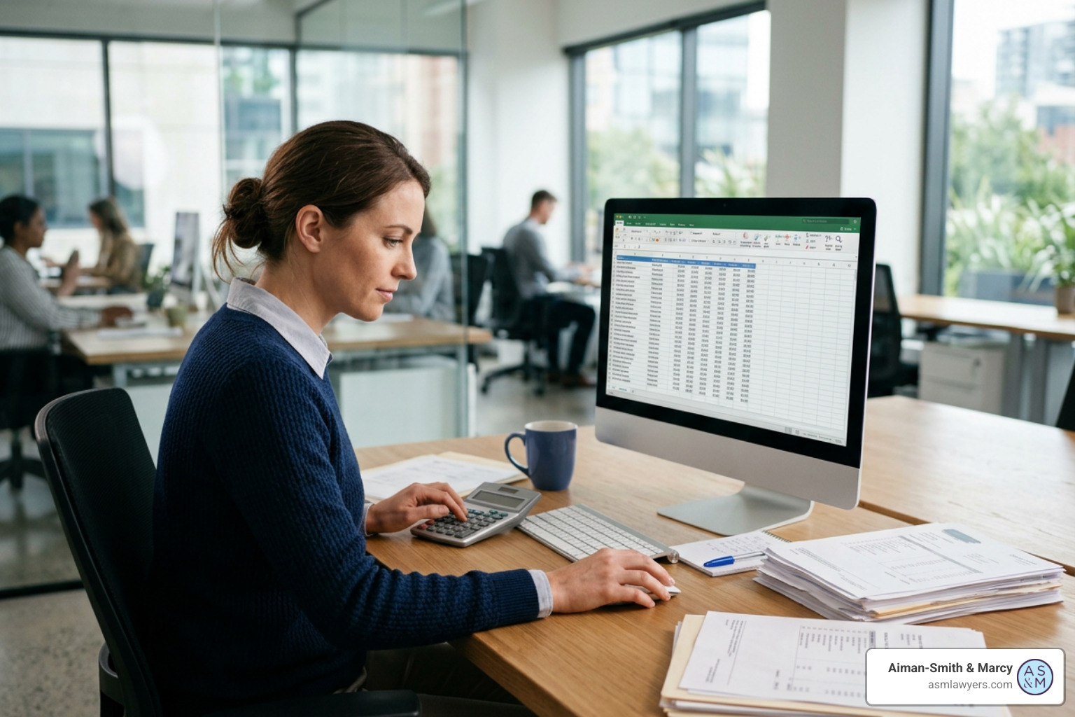 payroll specialist calculating overtime pay