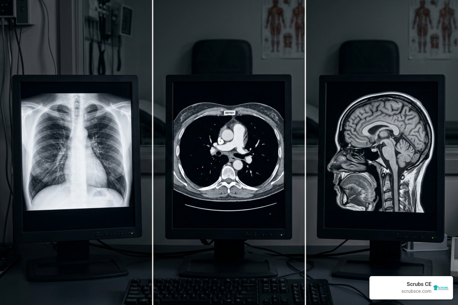 Multi-modality comparison of conventional radiography, computed tomography, and magnetic resonance imaging Multi-modality comparison of conventional radiography, computed tomography, and magnetic resonance imaging