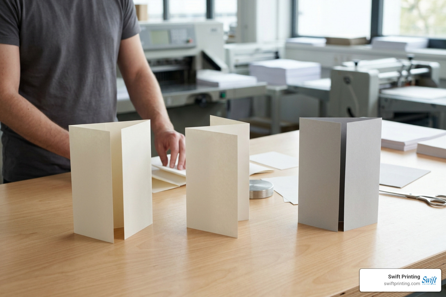 Fold configurations including tri-fold, z-fold, and gate fold