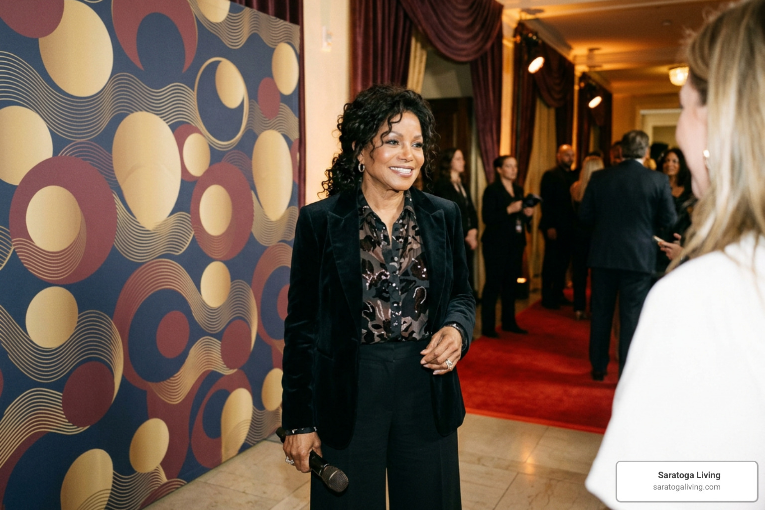 Rebbie Jackson attending a musical event Rebbie Jackson attending a musical event