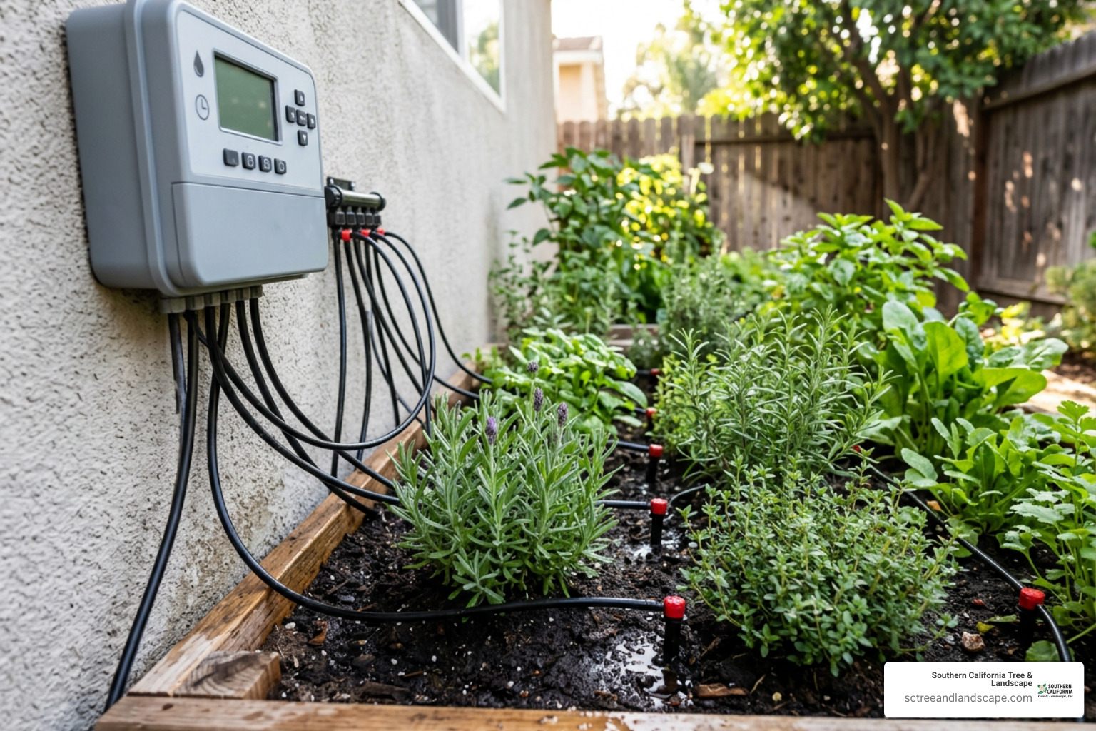 Smart irrigation controller and micro-drip system