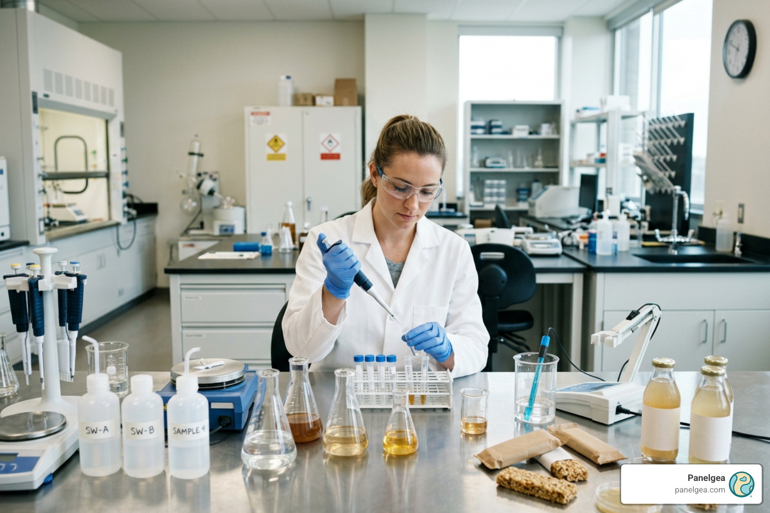 Food laboratory reformulation and alternative sweetener testing