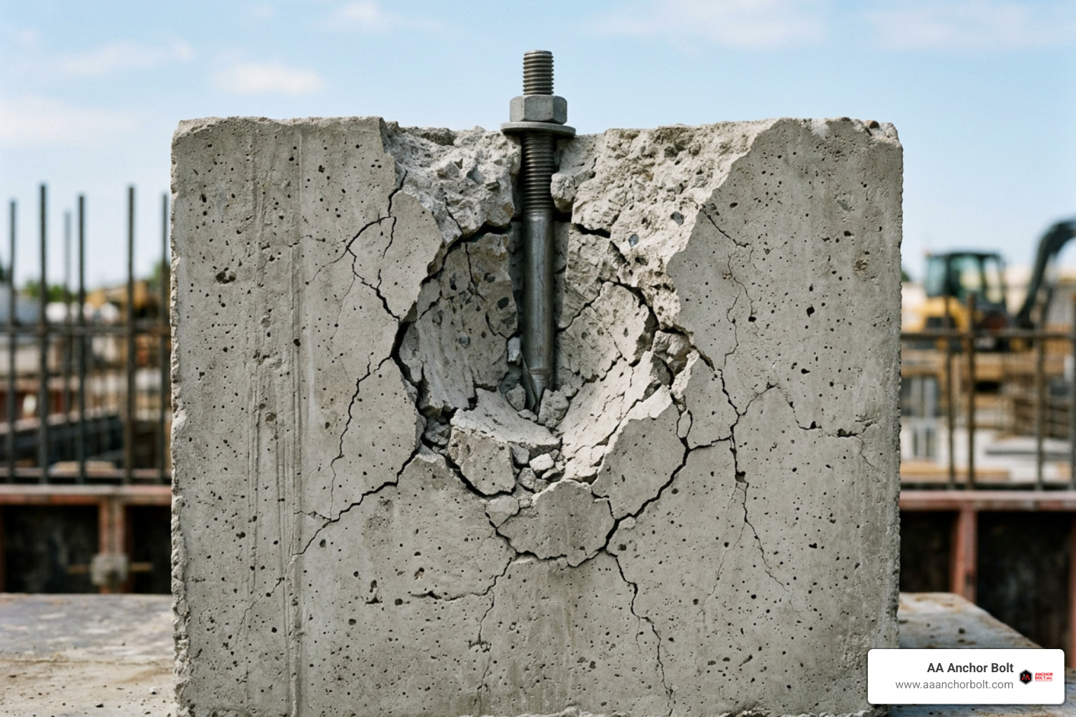 Concrete breakout cone failure geometry under tensile load in structural concrete Concrete breakout cone failure geometry under tensile load in structural concrete