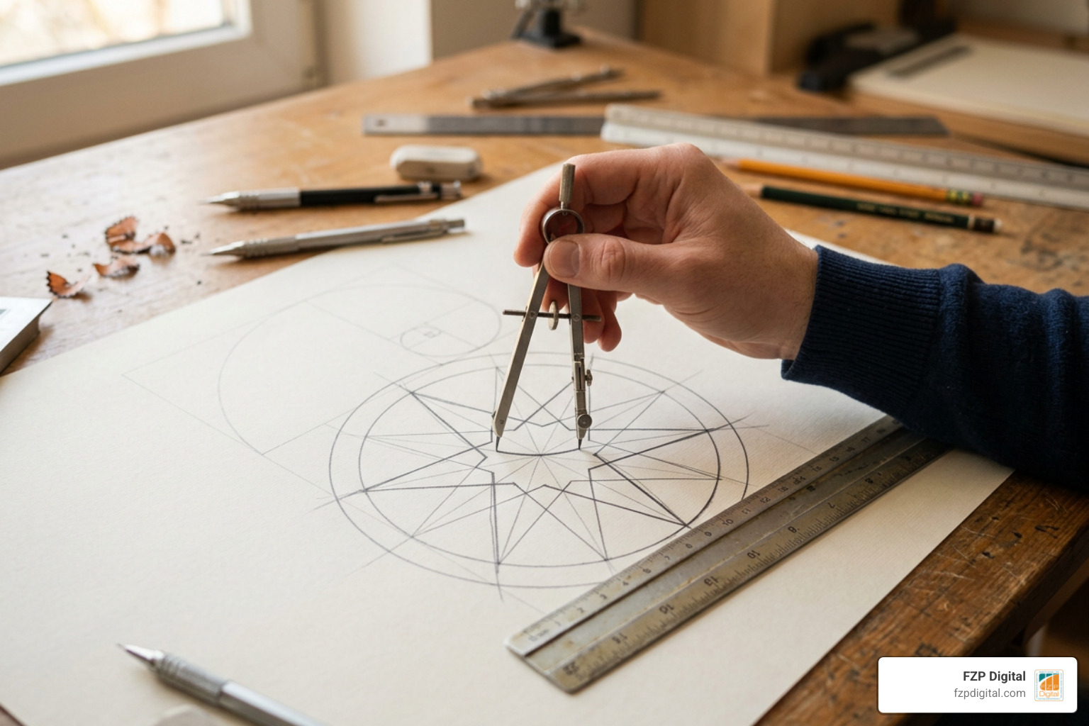 vector grid construction and golden ratio star mechanics vector grid construction and golden ratio star mechanics