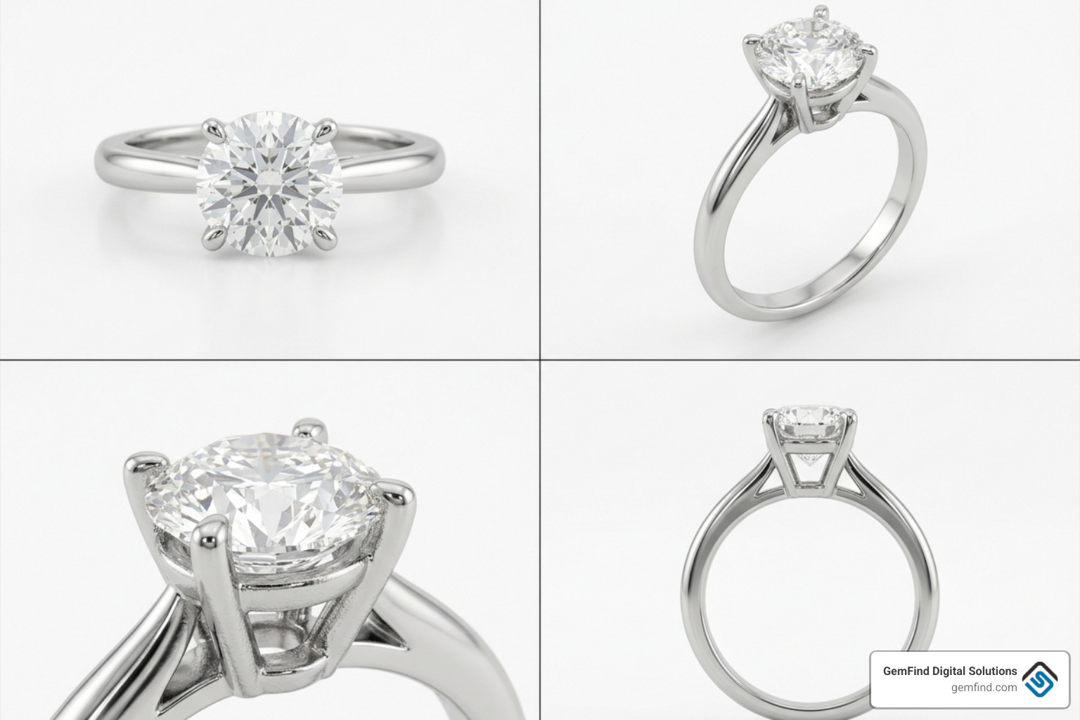 four-shot jewelry listing set