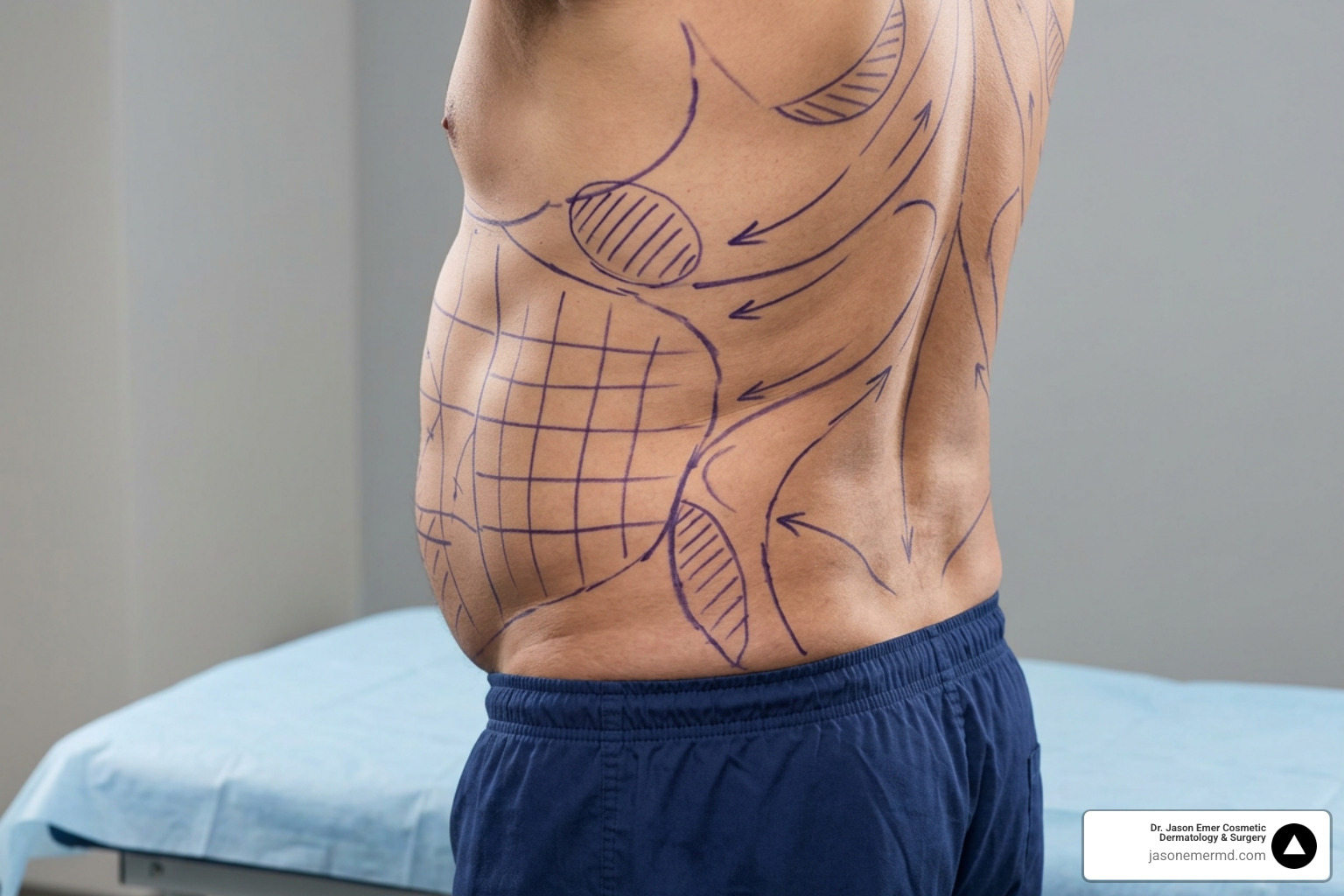 360-degree anatomical marking zones