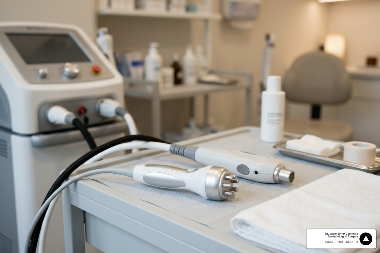 modern radiofrequency and laser handpieces for intimate rejuvenation
