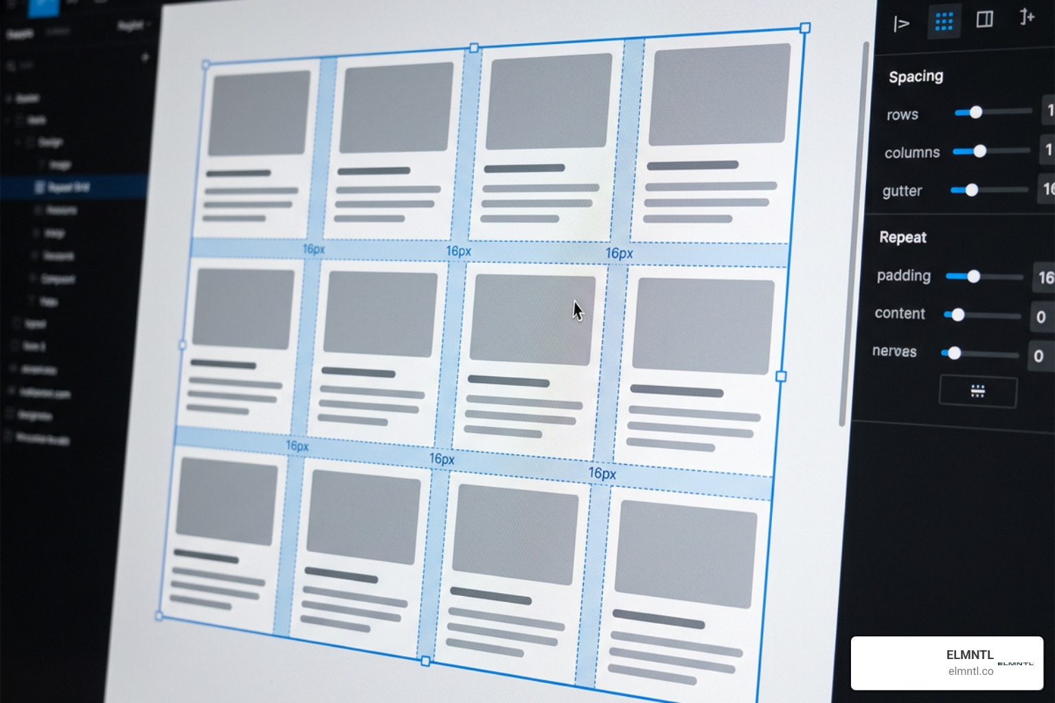 Repeat Grid and layout stacks in action Repeat Grid and layout stacks in action