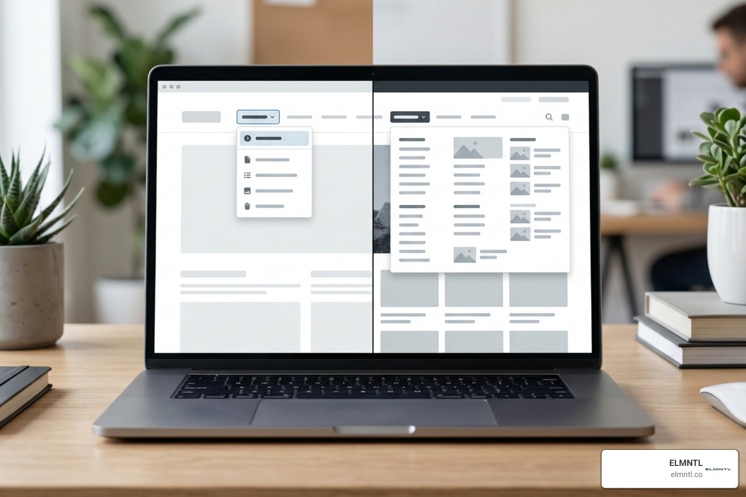 Mega menu interface versus standard dropdown menu interface Mega menu interface versus standard dropdown menu interface