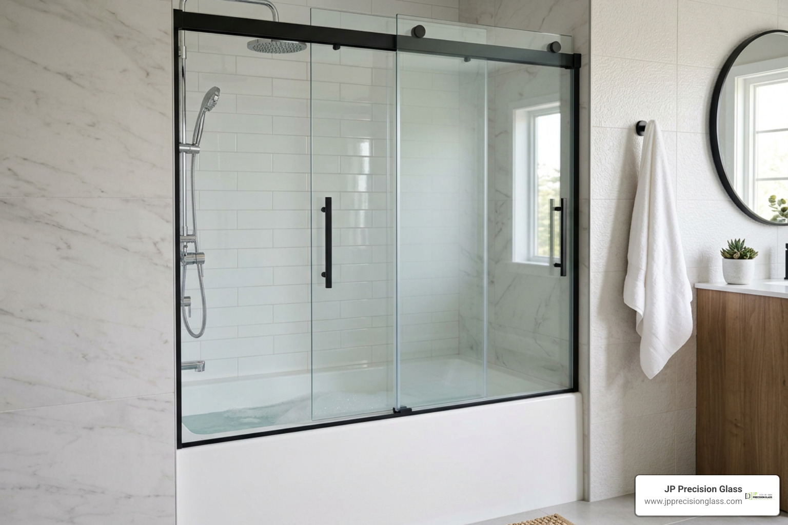 modern bypass sliding tub door modern bypass sliding tub door