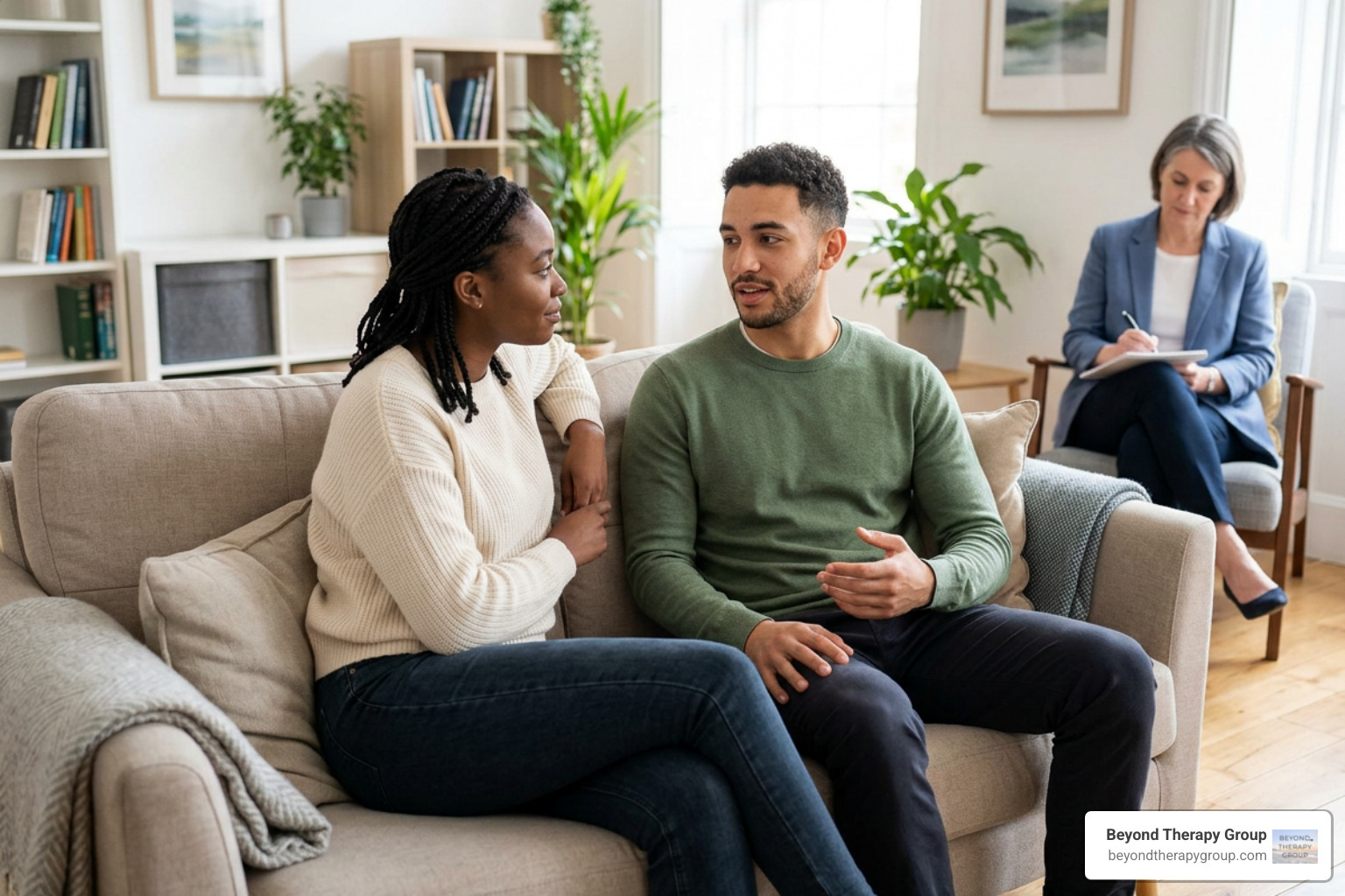 couples engaged in active listening during premarital counseling couples engaged in active listening during premarital counseling