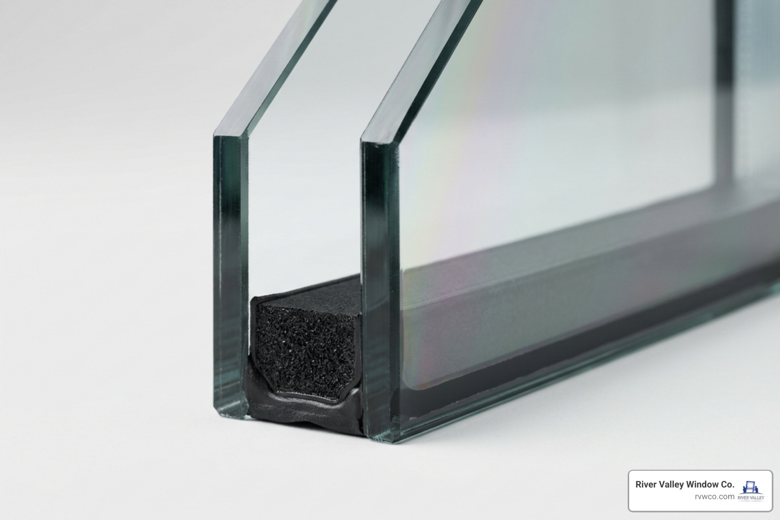 multi-pane insulated glass unit with structural foam spacer and Low-E coating multi-pane insulated glass unit with structural foam spacer and Low-E coating