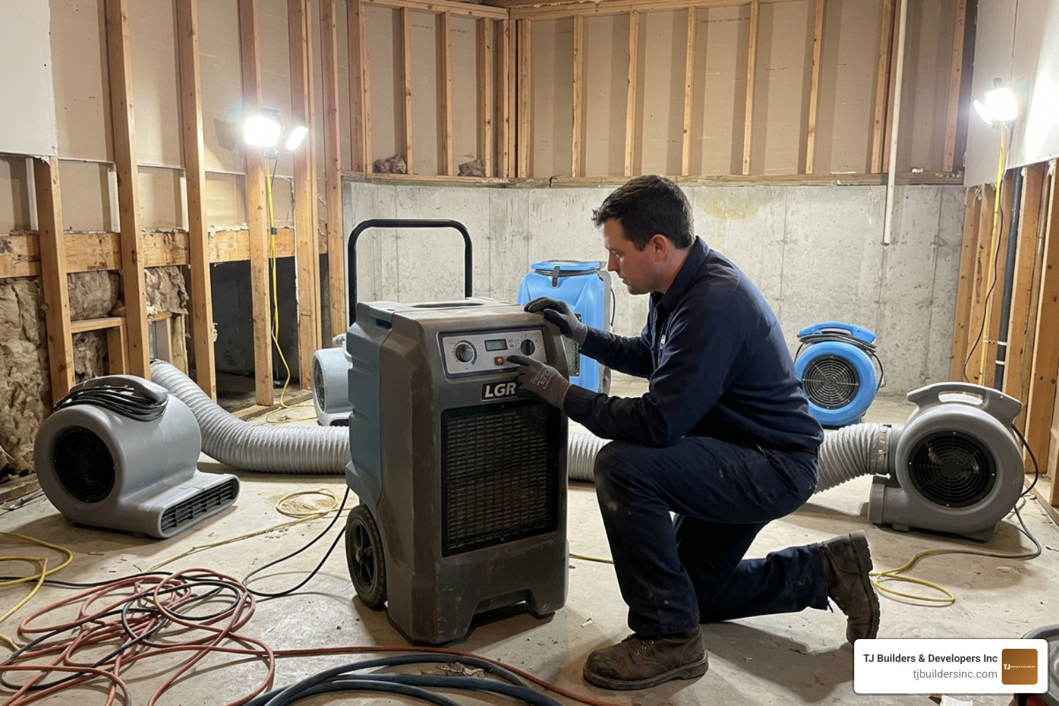 Residential structural drying and emergency stabilization Residential structural drying and emergency stabilization