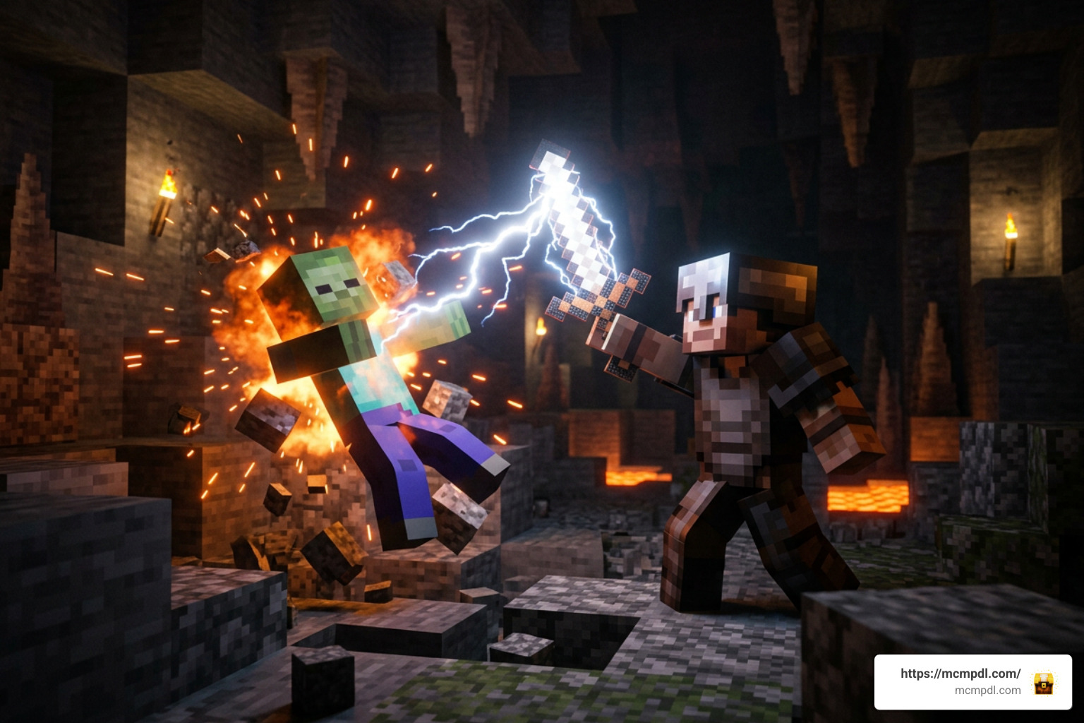 Minecraft weapon abilities