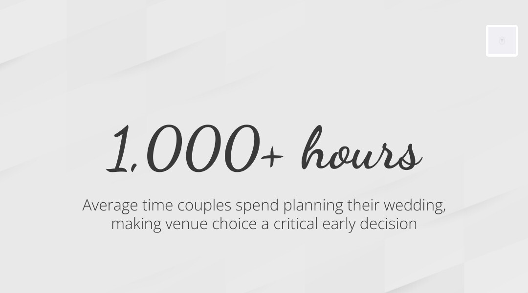 explaining key phases of wedding planning and venue selection infographic