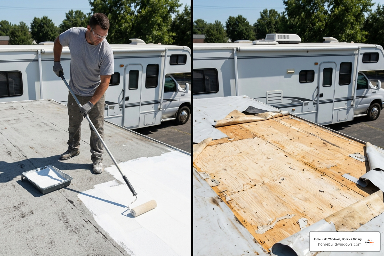 Liquid membrane overlay application compared to structural tear-off