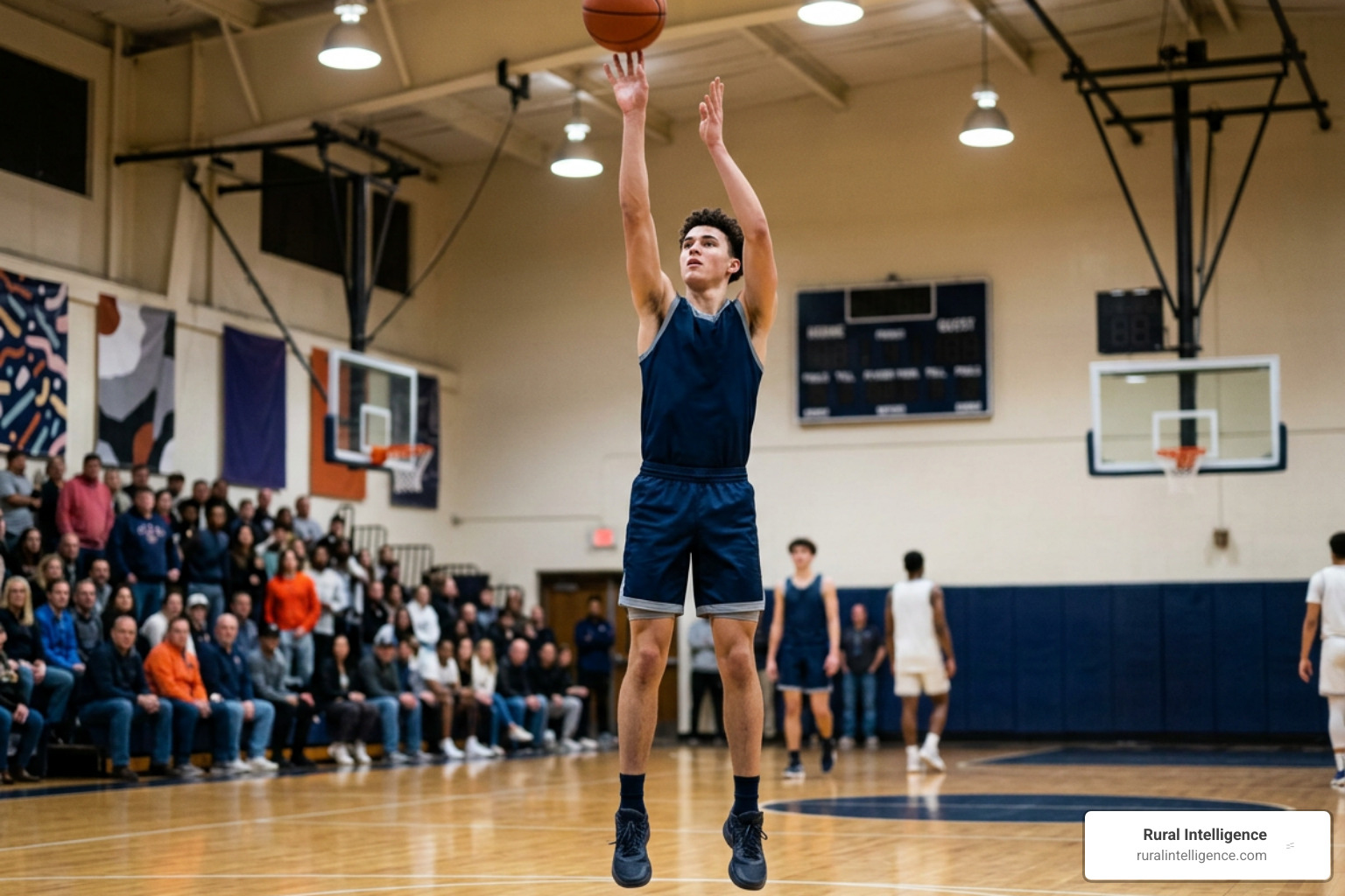 Carter Bryant shooting a perimeter jumper Carter Bryant shooting a perimeter jumper