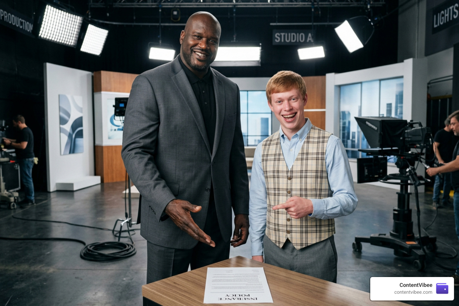 Shaquille O'Neal and Bad Luck Brian in TV commercial Shaquille O'Neal and Bad Luck Brian in TV commercial