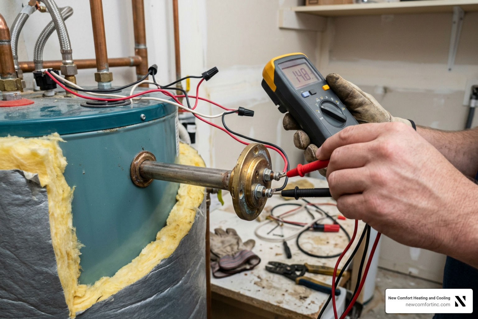 Heating element inspection and testing Heating element inspection and testing