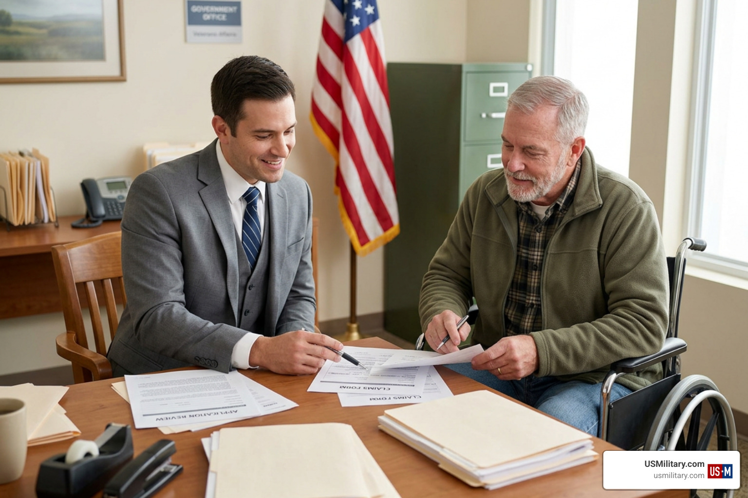 accredited claims officer assisting military veteran accredited claims officer assisting military veteran